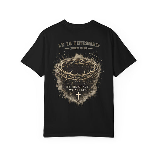 Crown of Thorns — It Is Finished Faith Shirt | Winegar's Kandle Co.