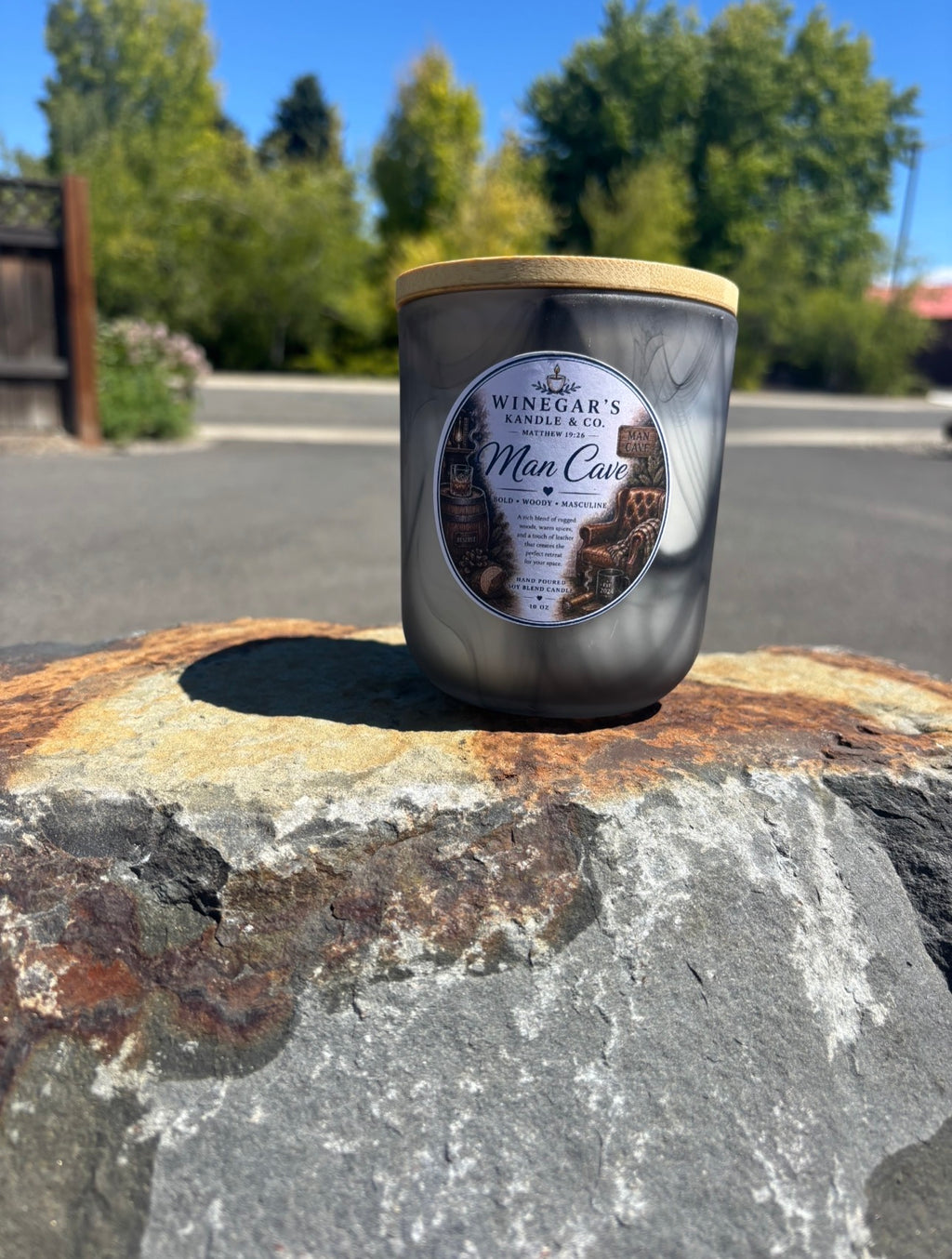 Man Cave 🪵 — Hand Poured Soy Kandle