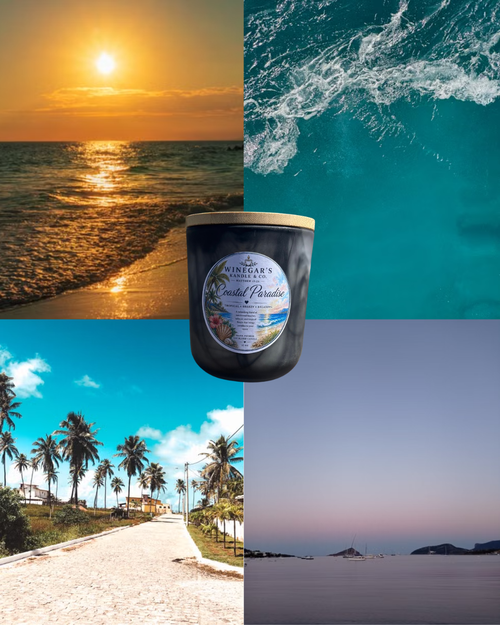 Coastal Paradise 🏝️ — Hand Poured Soy Kandle