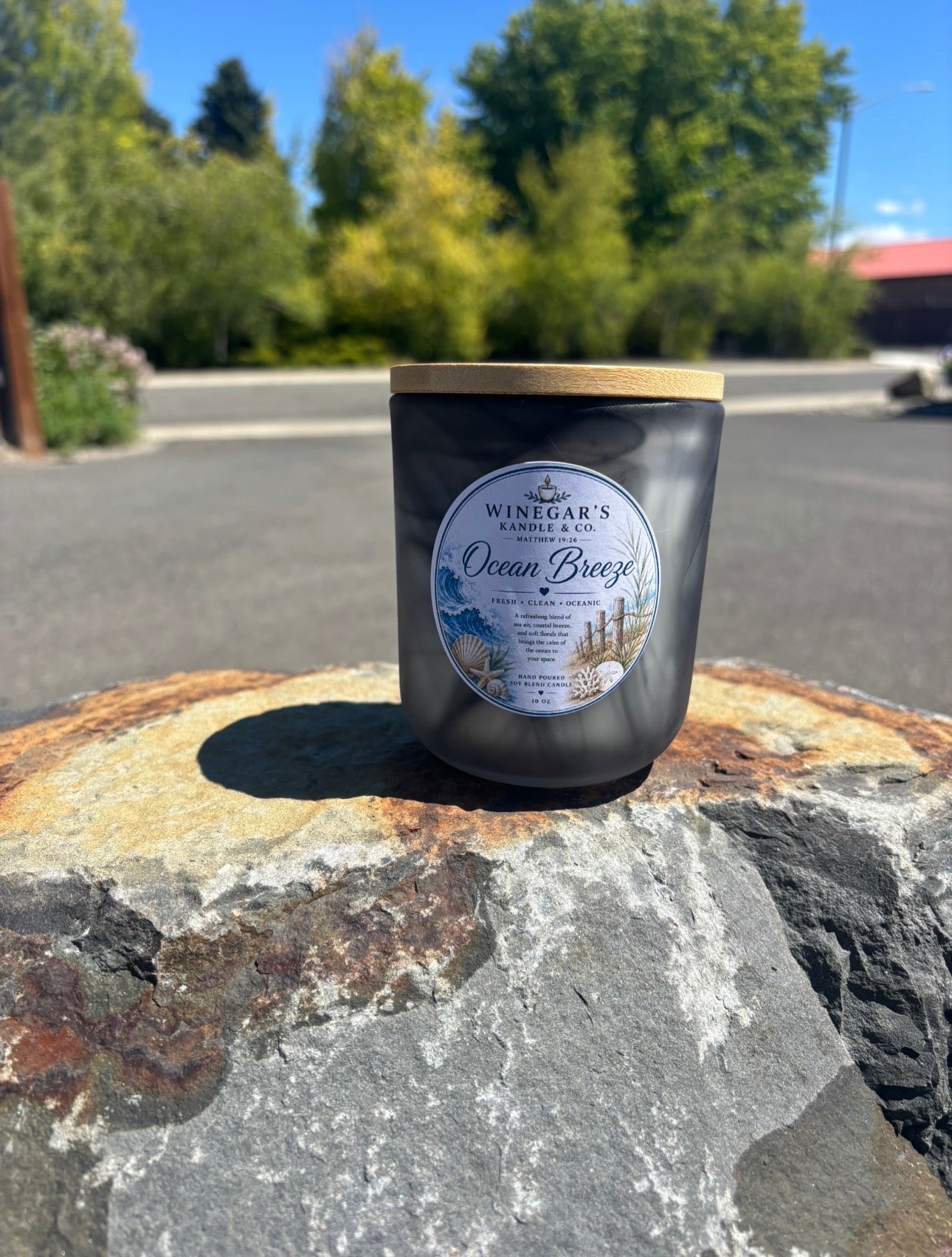 Ocean Breeze 🌊 — Hand Poured Soy Kandle